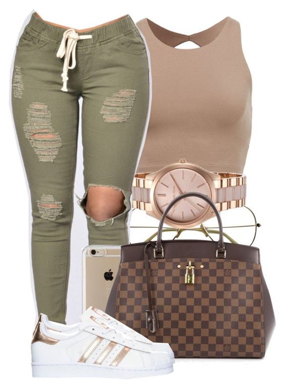 olive green distressed jeans