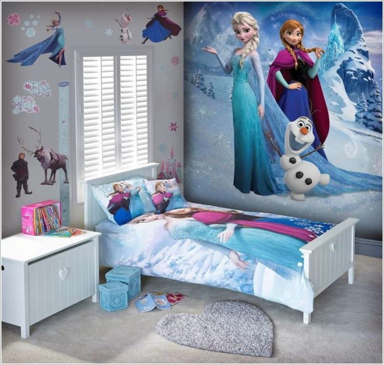 Frozen Bedroom ideas Elsa and Anna - DIY Craft Ideas & Gardening