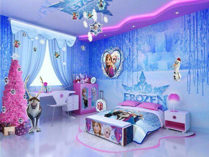 Frozen bedroom decor ideas