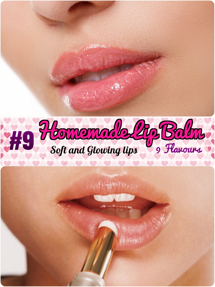 Homemade Lip balms DIY lip balms for soft and glowing lips