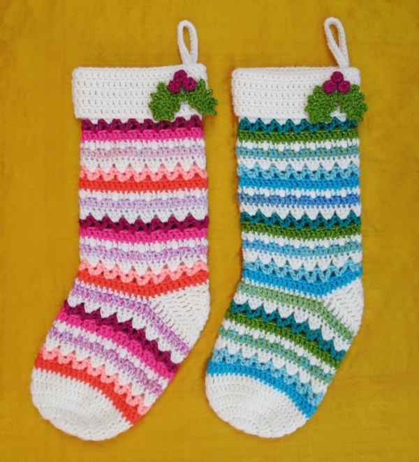 DIY Pattern for Christmas stockings 