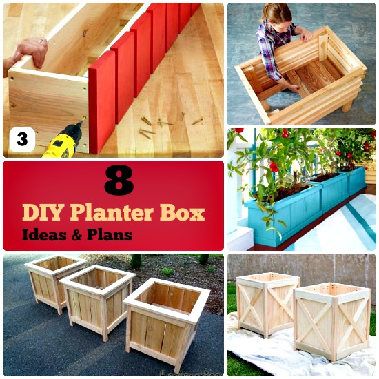DIY planter box ideas