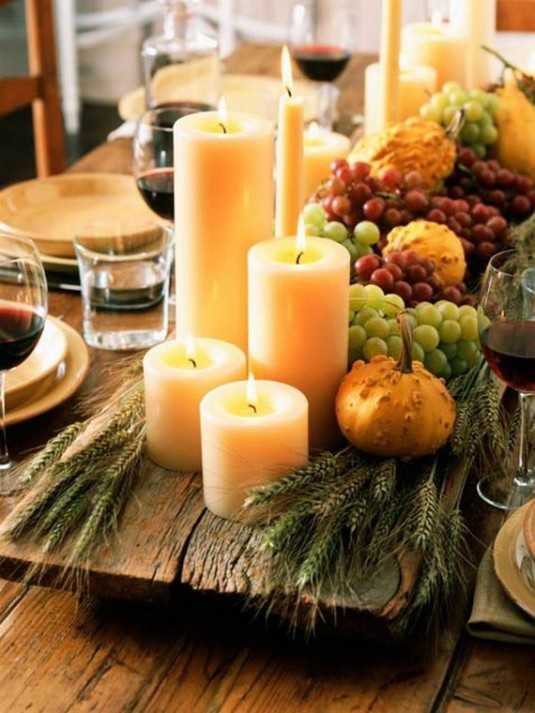 diy thanksgiving tablesetting decor