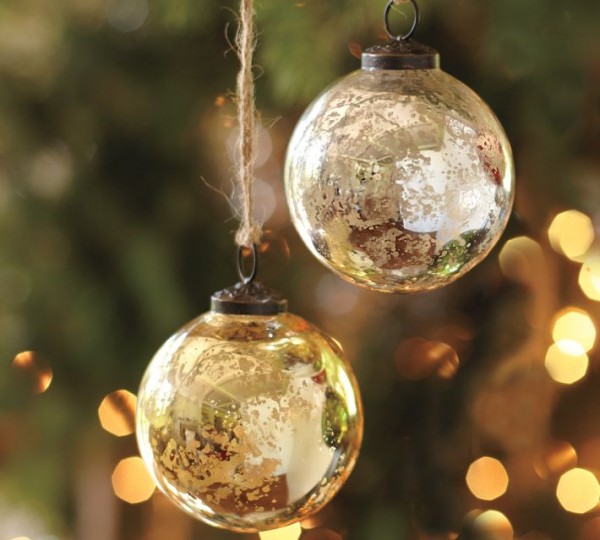DIY Glass Christmas Ornaments