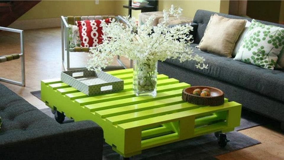 How To Make My Own Pallet Coffee Table, Pallet Coffee Table Measurements