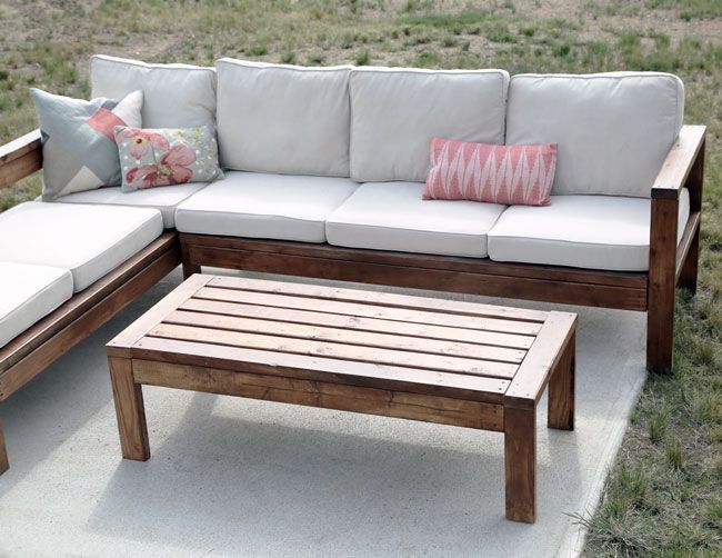 24 DIY Outdoor Furniture Patio and Garden Furniture Plans