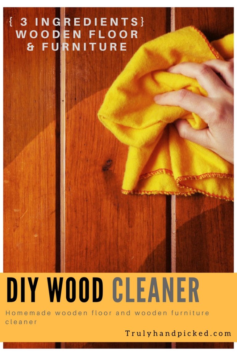 All Natural DIY Wood Cleaner Homemade cleaner { 3 Ingredients }