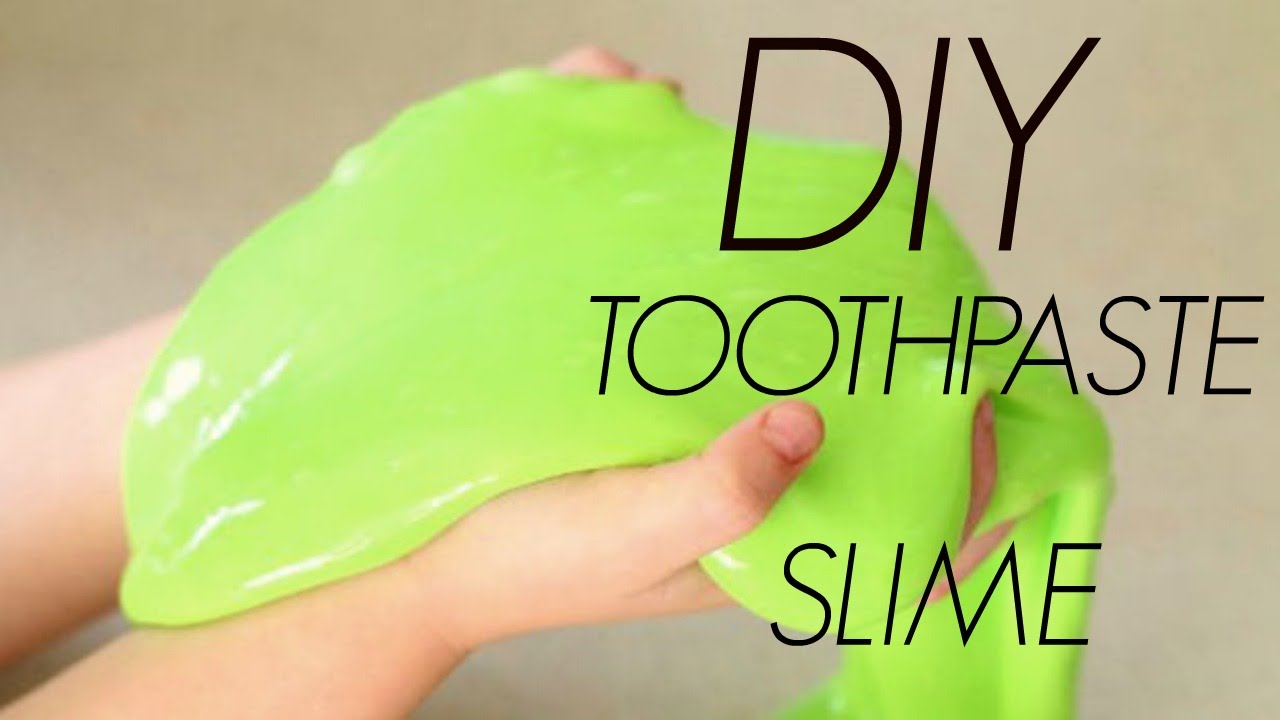 Wanna Clean With A Slime 2 Diy Cleaning And Toothpaste Slime