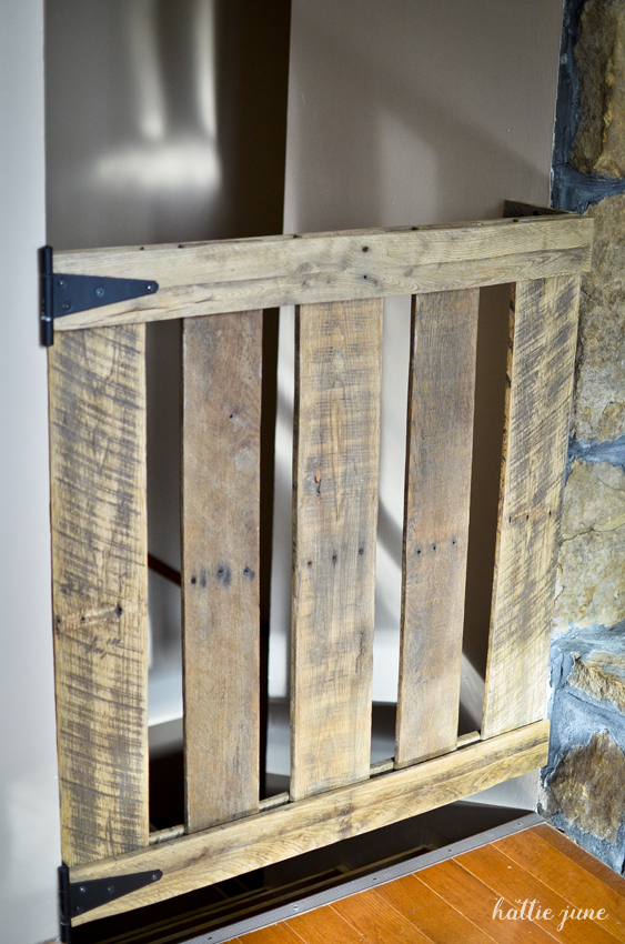 20 DIY Baby Gate Ideas: Fabric Pallet, and Wood Frame Gates for Stairs