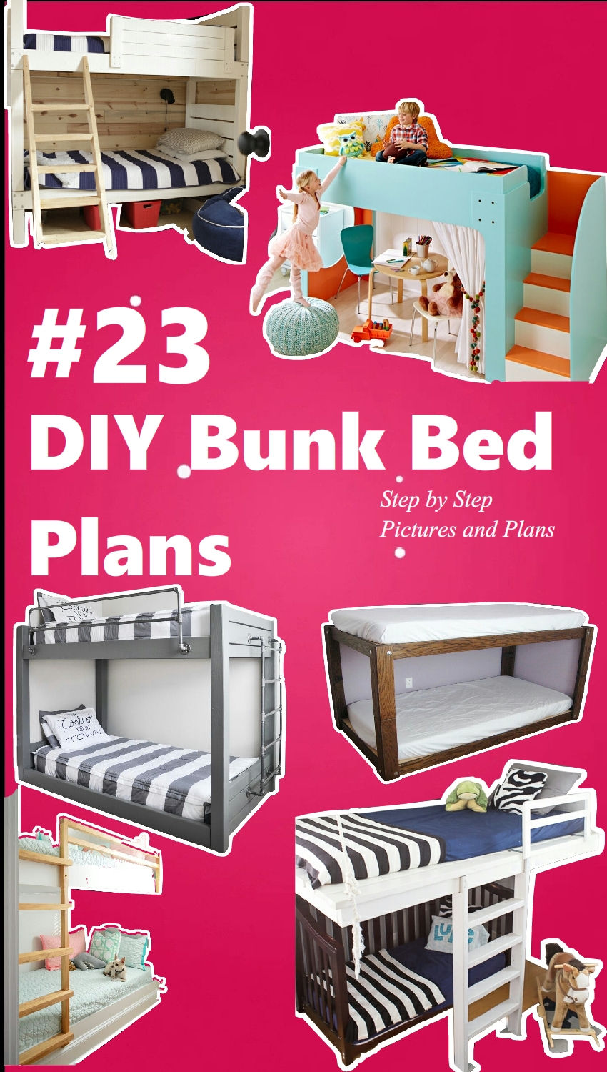 Diy Bunk Beds Loft Bed Build Plans, Bunk Bed Ideas Diy
