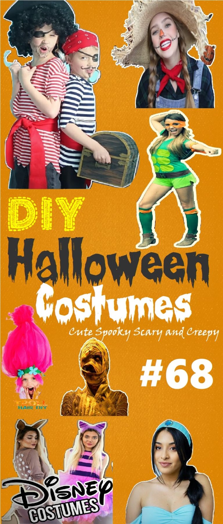 #95 DIY Halloween Costumes 2019: Surprisingly Cute, Scary & Creepy