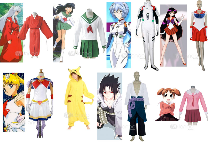 Anime Costumes  Costume Wall