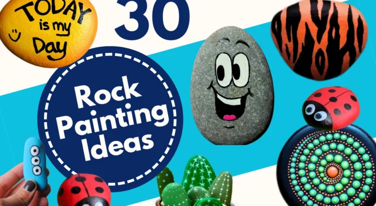 Simple and Easy Rock Painting Ideas - Easy Stone Painting