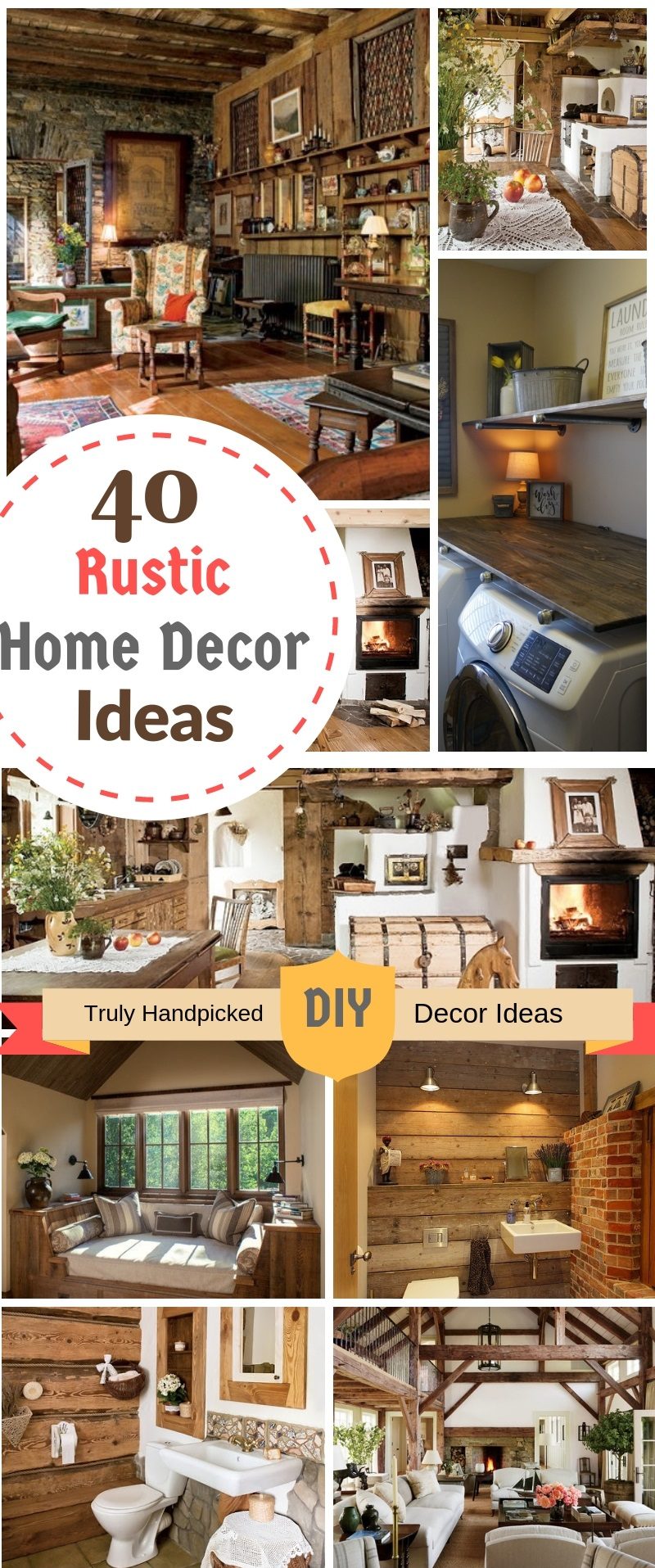 45 Diy Rustic Home Decor Ideas Warm And Inviting Decor Ideas